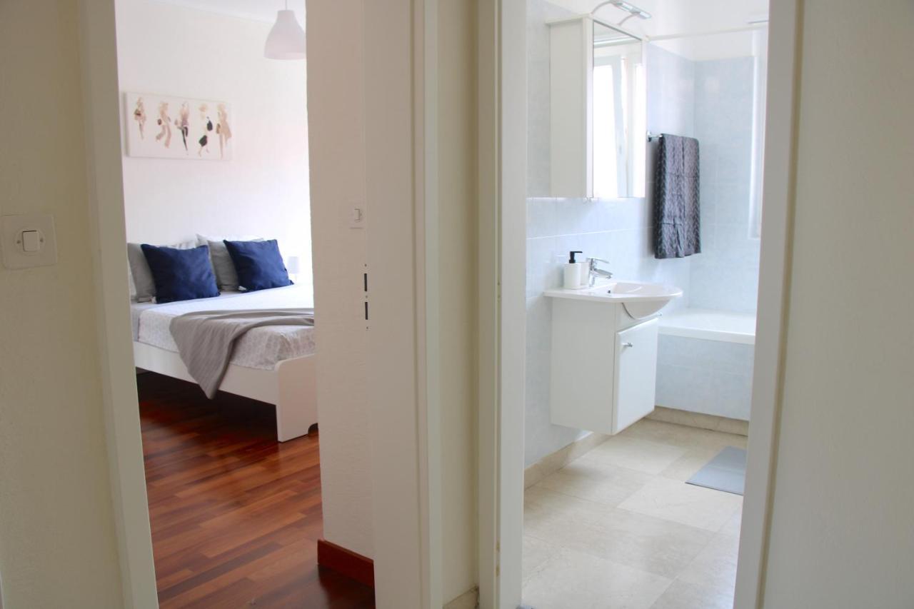 Cozy Apartment With Free Parking & Close To Lake Lugano Bagian luar foto
